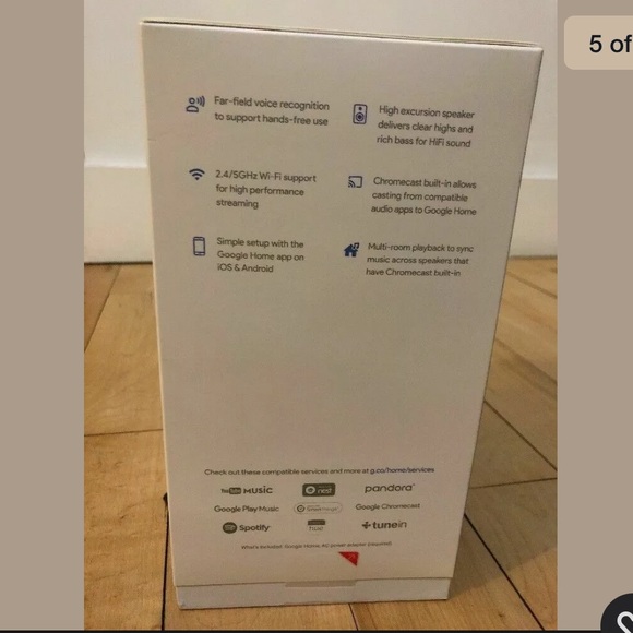New In Box Google Home - Picture 5 of 10